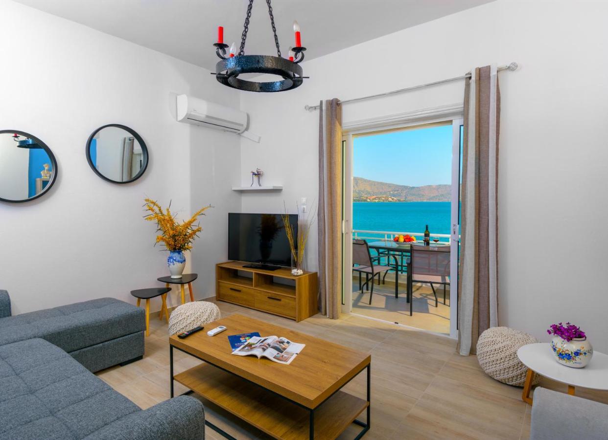 Margarita'S Seafront Luxury Apartment Elounda Exterior foto